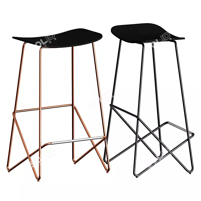 Title: Desalto Endless Stool 3D model image 3