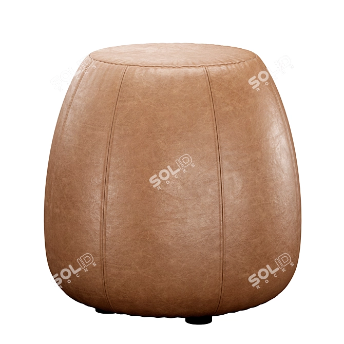 Arper Cozy Seat Pouf 3D model image 5