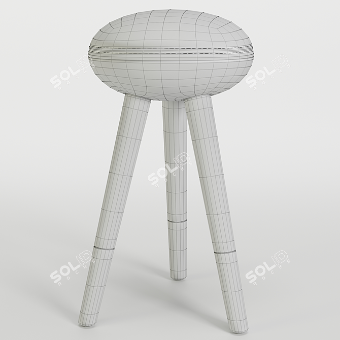 ErgoComfort Chair: Poly 25992 3D model image 3