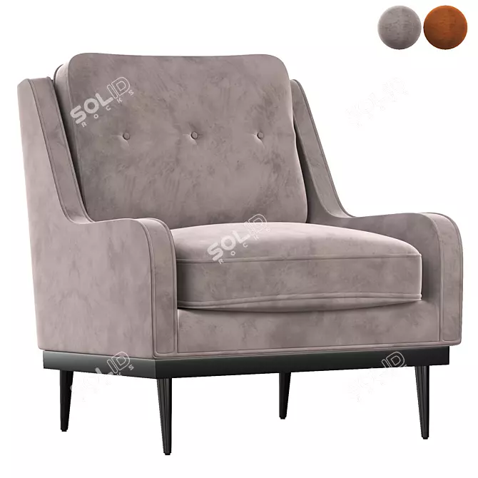 Sleek Jack Chair - 2015 Model 3D model image 1