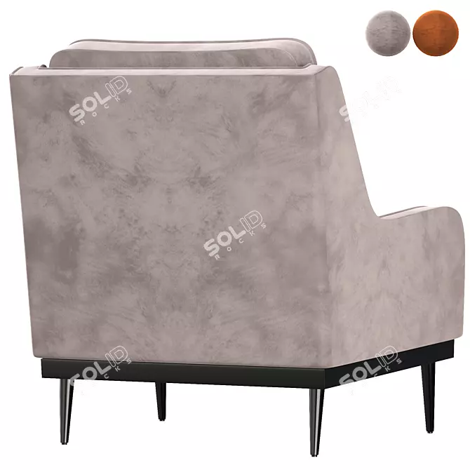 Sleek Jack Chair - 2015 Model 3D model image 4