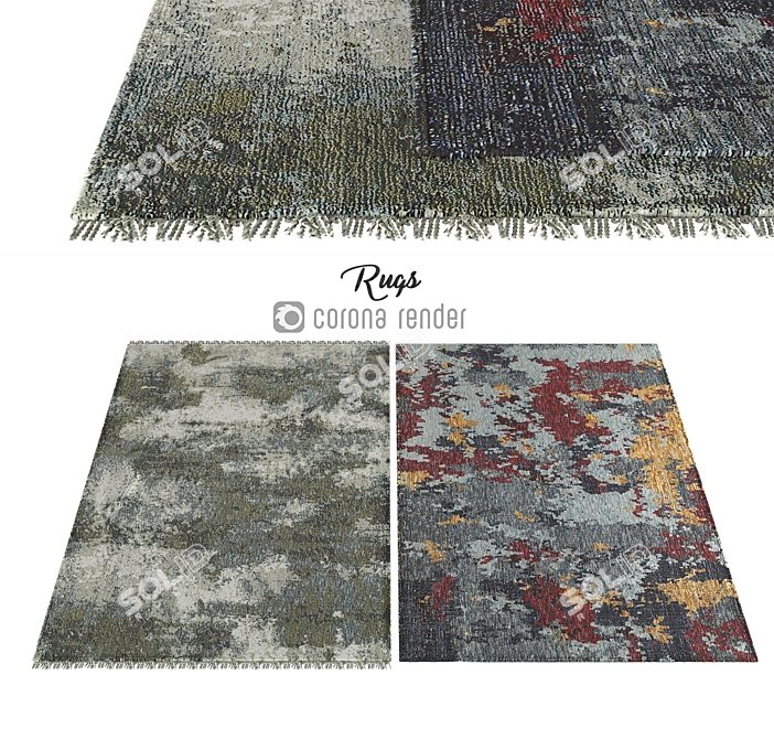 Soft Touch Carpets 3D model image 1