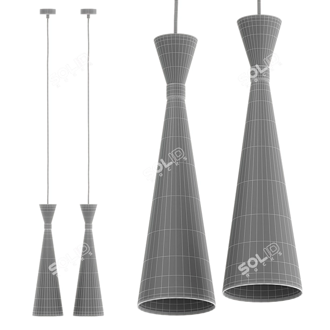 DUMO Pendant Lamp: Elegant and Versatile 3D model image 3