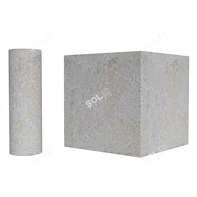 Versatile Plaster Cement Mix 3D model image 2