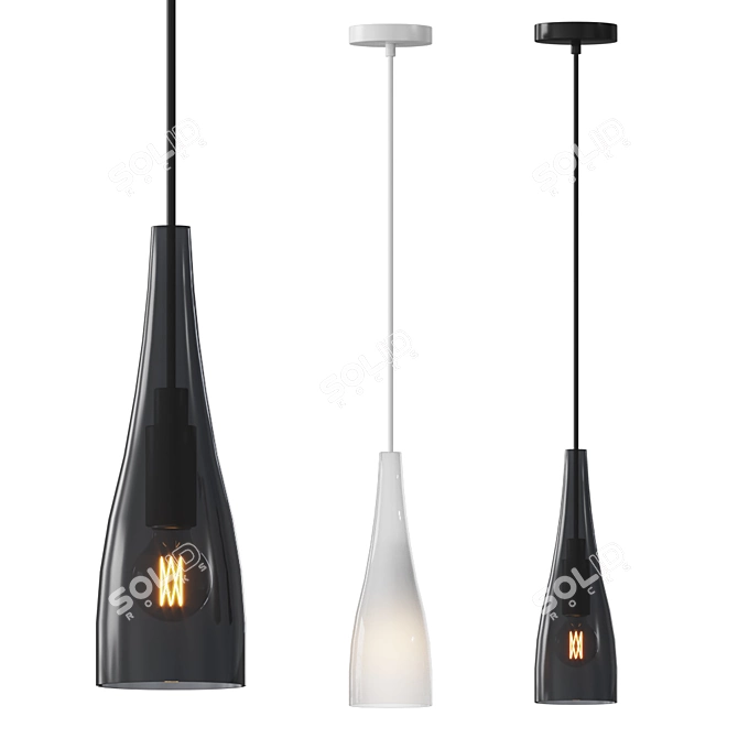 Nordlux Embla - Sleek LED Pendant 3D model image 1