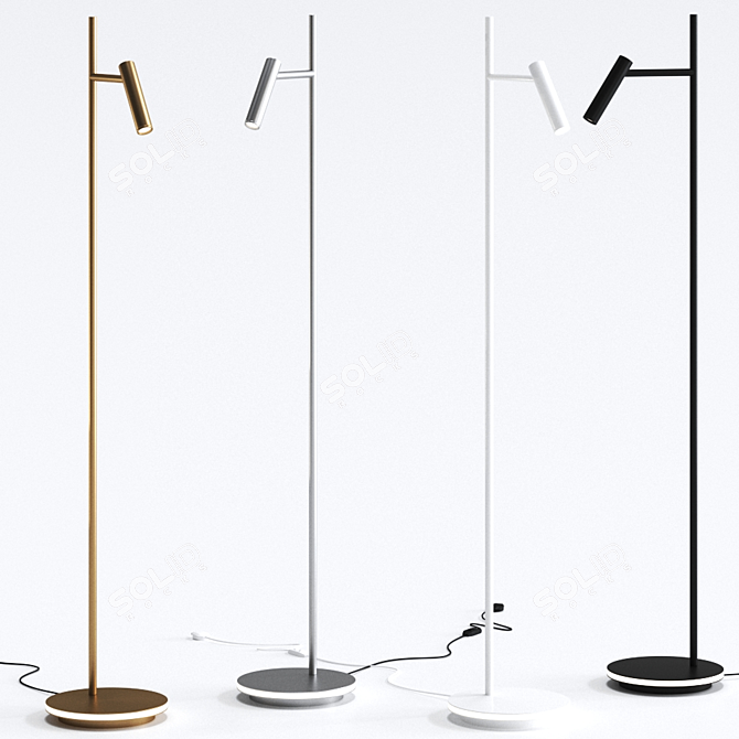 ESTUDIO LED Metal Floor Lamp 3D model image 1