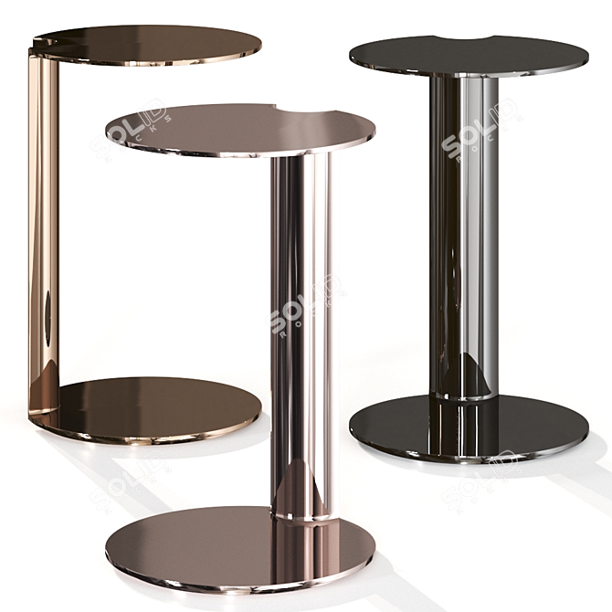 Minotti NAY Coffee Table: Sleek Design by Rodolfo Dordoni 3D model image 1