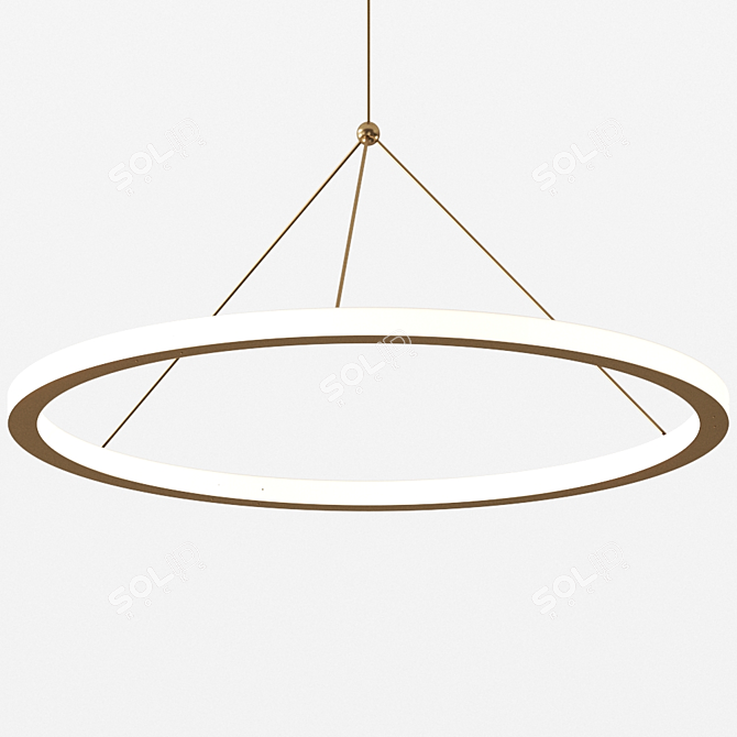 RIO In and Out Pendant Light 3D model image 1