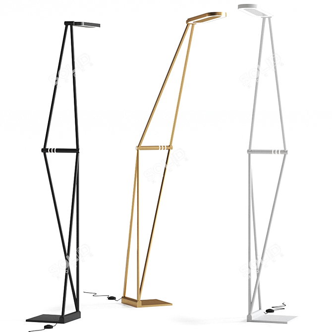 Makris WAYD: Contemporary Floor Lamp 3D model image 1