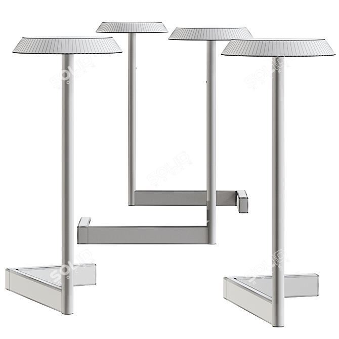 Sleek 5970: Versatile Table Lamp 3D model image 2