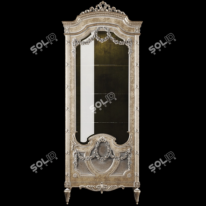 Elegant Louis Showcase 3D model image 2