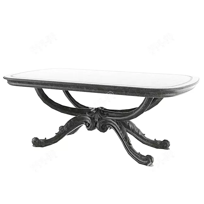 Roberto Giovannini Dining Table 3D model image 1