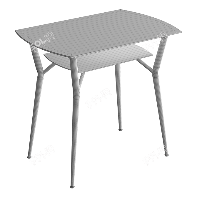Canopus Compact Dining Table 3D model image 2