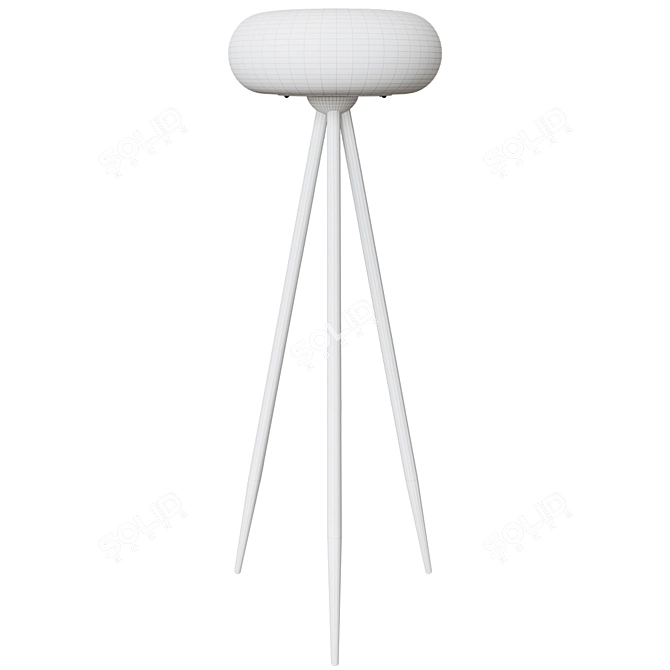 Modern Floor Lamp TOKEN 3D model image 2