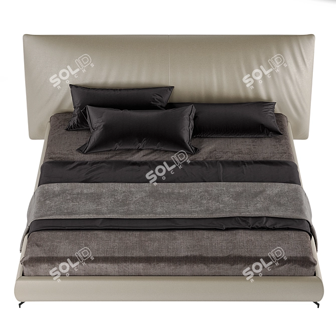 Luxury Bed Suite ISU Alivar 3D model image 2