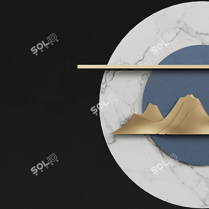 Moonrise in the Clouds 3D model image 2