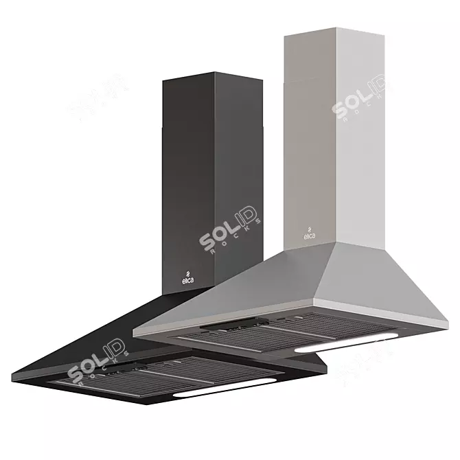 Elica Missy: Sleek and Powerful Hood 3D model image 1