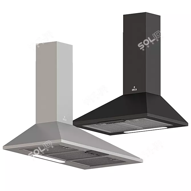 Elica Missy: Sleek and Powerful Hood 3D model image 3