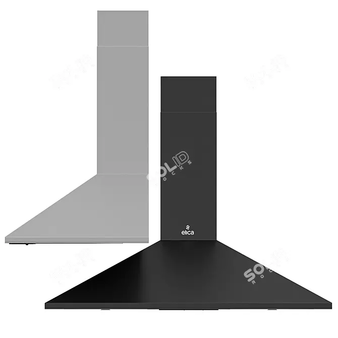 Elica Missy: Sleek and Powerful Hood 3D model image 5