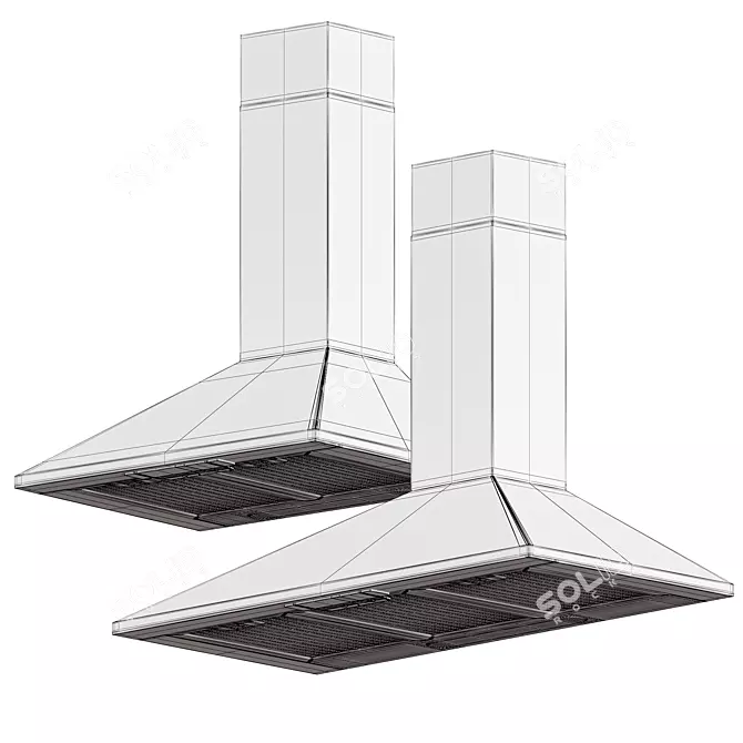 Elica Missy: Sleek and Powerful Hood 3D model image 6