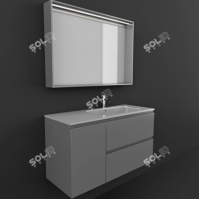 Modern XIL Composition: Stylish Design 3D model image 3