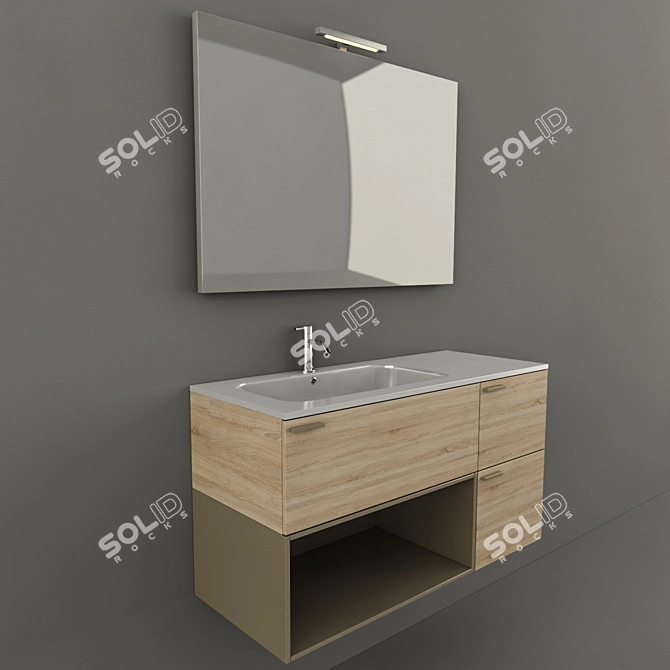 Modern Italian Lasaidea XIL Composition 04 3D model image 2