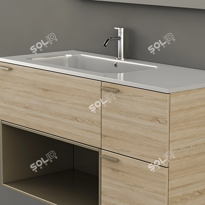 Modern Italian Lasaidea XIL Composition 04 3D model image 3