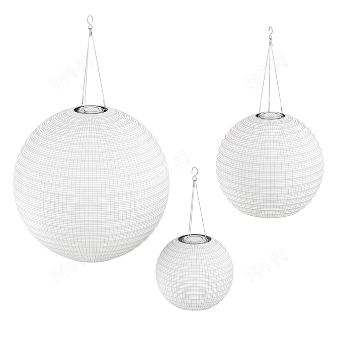 SOLVINDEN LED Pendant Lamp 3D model image 3