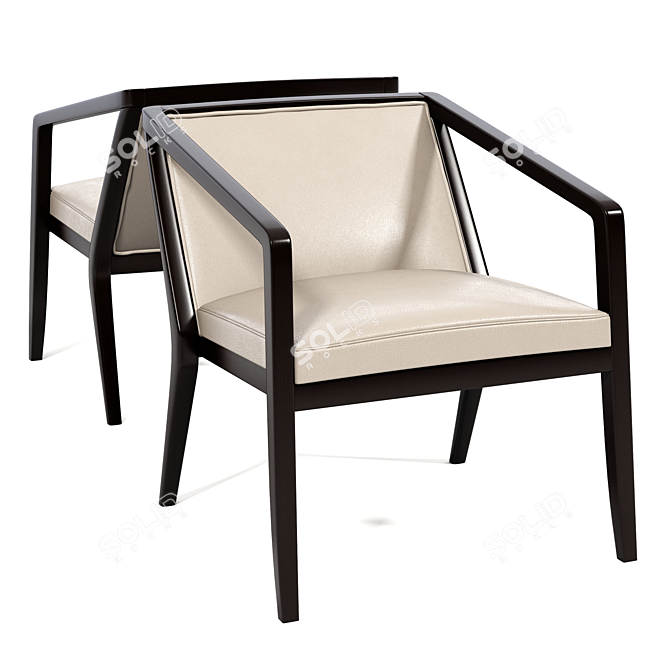 Regal Kingman Chair by Hancock+Moore 3D model image 1