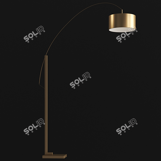 Ligne Roset MAMA Floor Lamp 3D model image 3