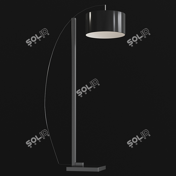 Ligne Roset MAMA Floor Lamp 3D model image 5