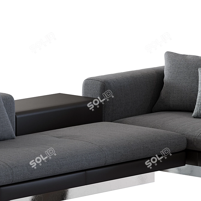 Minimalista Connery Sofa Set 3D model image 3