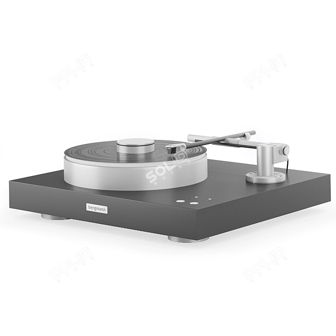 Bergmann Magne - Ultimate Turntable Experience 3D model image 3