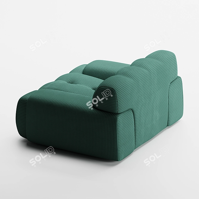 Elegant Comfort: Roche Bobois Blogger 3 3D model image 3