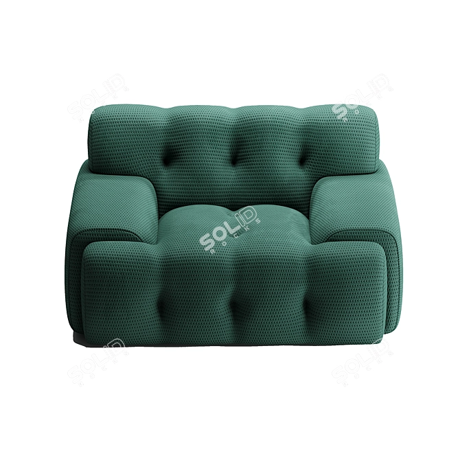 Elegant Comfort: Roche Bobois Blogger 3 3D model image 6