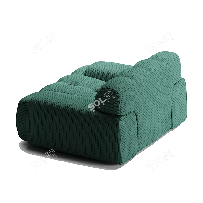 Elegant Comfort: Roche Bobois Blogger 3 3D model image 7