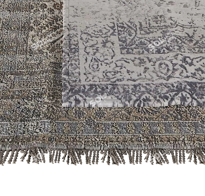 Elegant Rugs for Modern Homes 3D model image 2