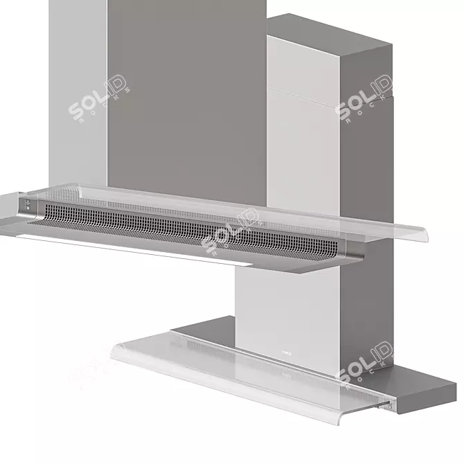 Elica Serendipity: Stylish, Compact Hood 3D model image 1