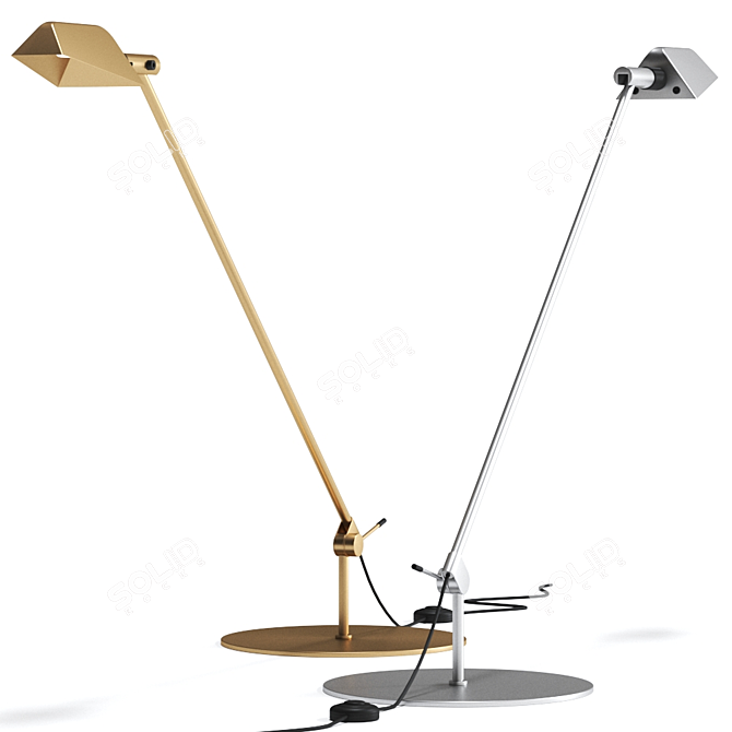 Tema Table Lamp: Modern Elegance 3D model image 1
