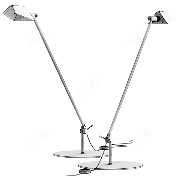 Tema Table Lamp: Modern Elegance 3D model image 2