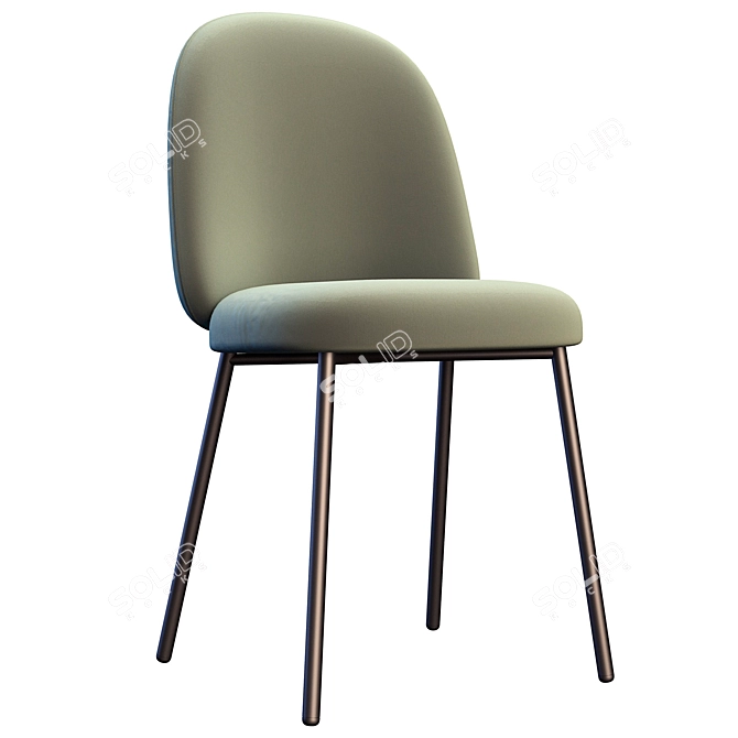 Modern 3D Max Chair: Tuka 3D model image 3