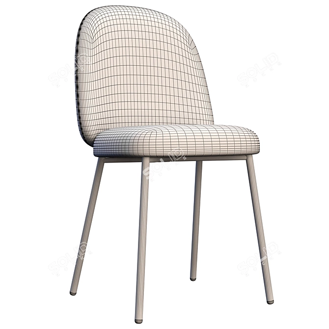 Modern 3D Max Chair: Tuka 3D model image 5