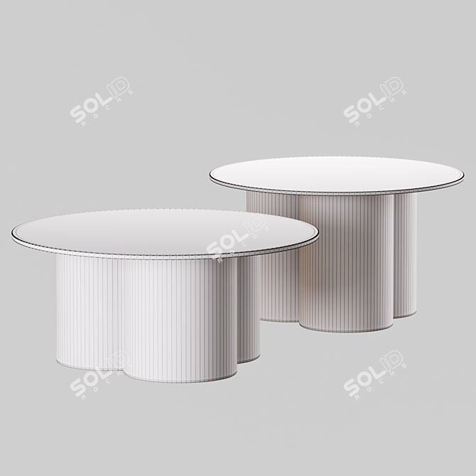 DANTE RAYONS Coffee Table 3D model image 4