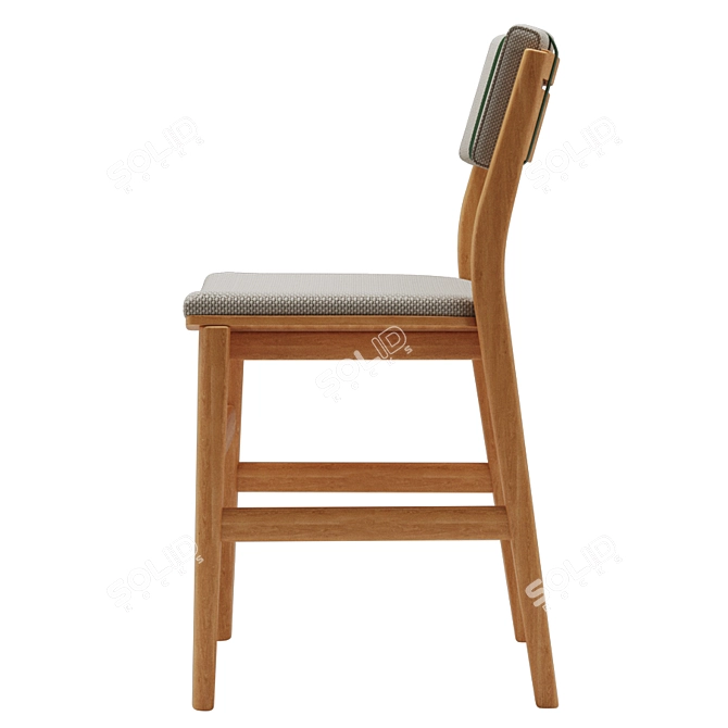 Sleek Sigsbee Chair: Modern Comfort 3D model image 3