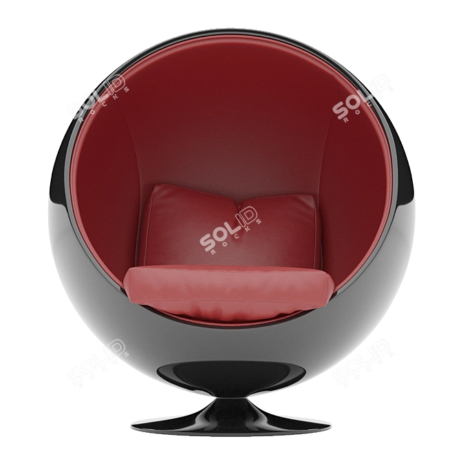 ErgoFit Ball Chair 3D model image 6