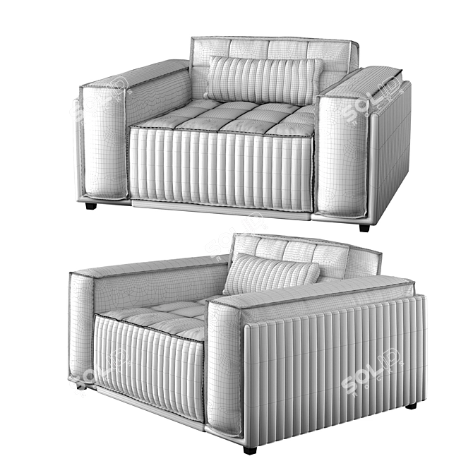 Comfortable and Stylish OM San Remo 3D model image 3