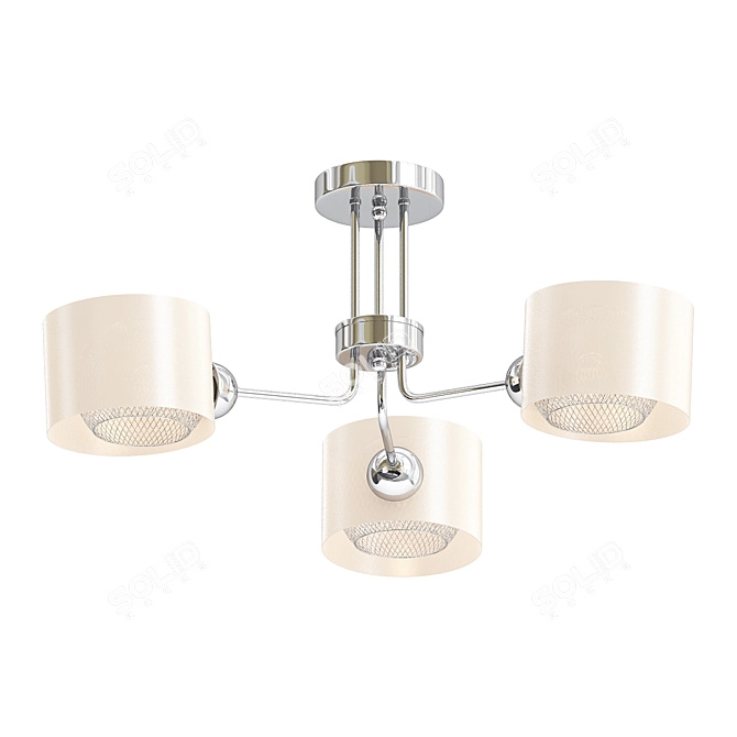 Rivoli Mod Ceiling Chandelier 3D model image 1