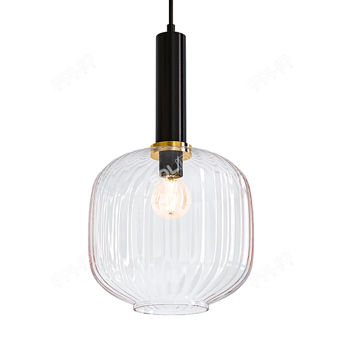 Ferm Living Clear Chinese Lantern 3D model image 1