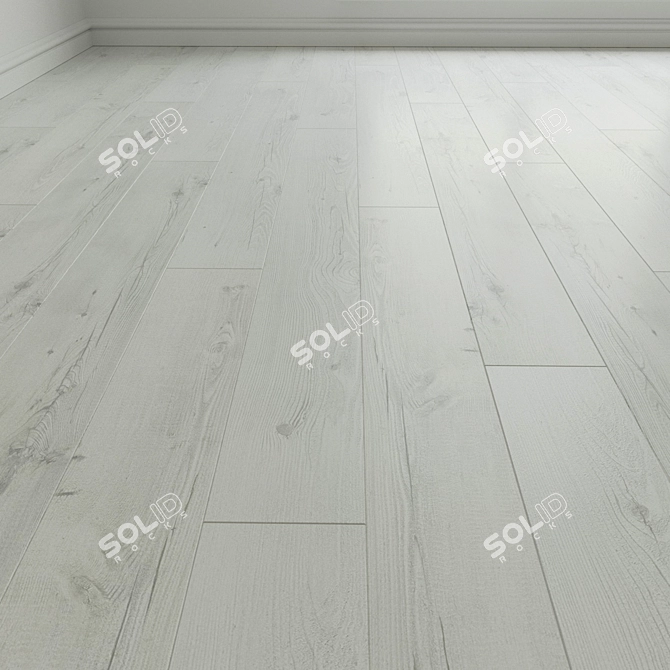 Title: Hemlock Ontario Laminate Flooring 3D model image 1