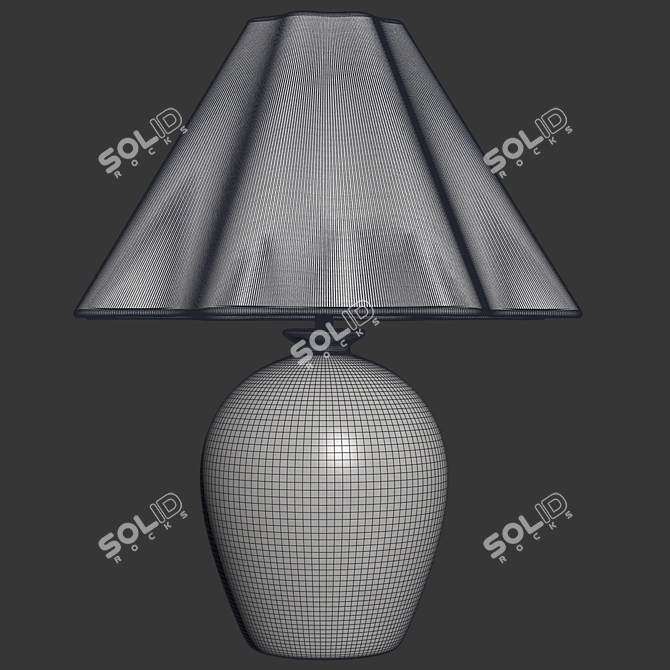 Curly Shade Lamp - Zara Home 3D model image 2